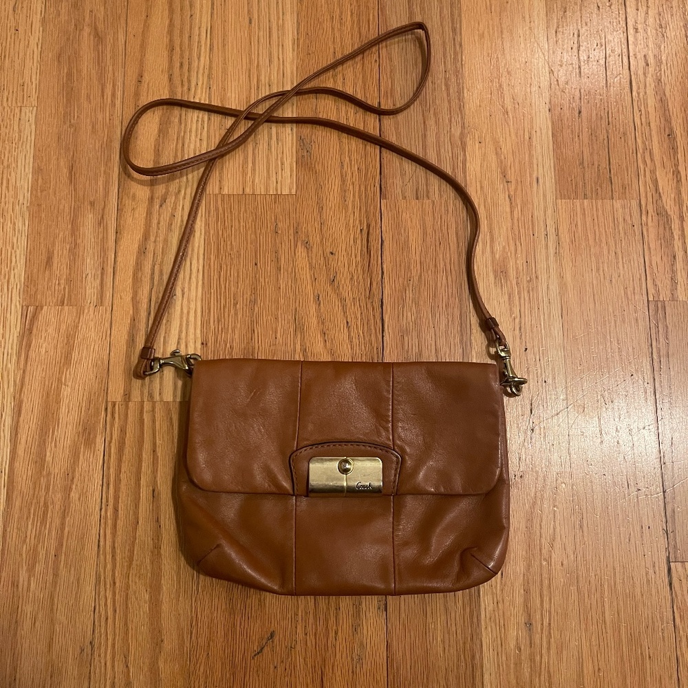 Coach Tan crossbody